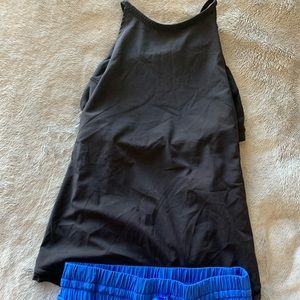 Lululemon open-back black Tank Top